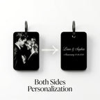 Custom Laser Engraved Photo Keychain